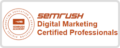Semrush Certification Suite Badge